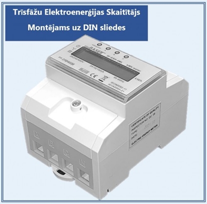 Picture of Trīsfāžu elektroenerģijas skaitītājs ProBase™ - 4 moduli, 3x230/400V, 100A