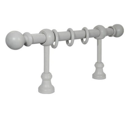 Attēls no Aizkaru stanga STYLE 2.4 m,balta