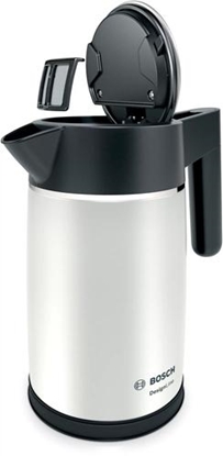 Attēls no Bosch DesignLine electric kettle 1.7 L 2400 W Black, Silver
