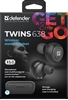 Picture of Defender Twins 638 Headset Wireless In-ear Calls/Music Bluetooth Black
