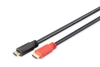Изображение DIGITUS HDMI High Speed Kab. 30m with amplifier gold, sw, Full HD