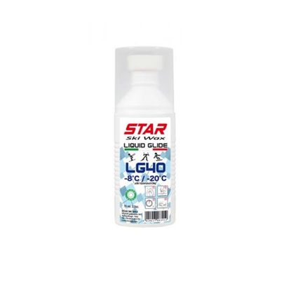 Attēls no STAR SKI WAX LG40 -8/-20°C Liquid Glide Wax Sponge 75ml / -8... -20 °C