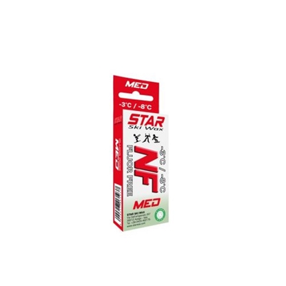 Picture of STAR SKI WAX NF Med -3/-8°C Fluor Free Wax 60g / -3...-8 °C