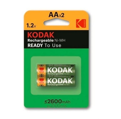 Attēls no Kodak Akumulator AA / R6 2600mAh 2 szt.