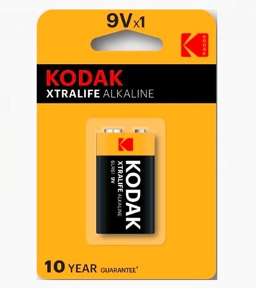 Attēls no Kodak Bateria Xtralife 9V Block 1 szt.