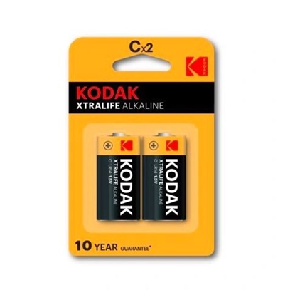 Attēls no Kodak Bateria Xtralife C / R14 2 szt.