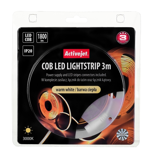 Picture of Activejet AJE-COB 3m ciep strip light Universal strip light Indoor