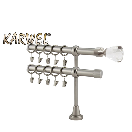 Picture of Aizkaru stanga 19mm Zeus 1.6m,satīns,dubulta