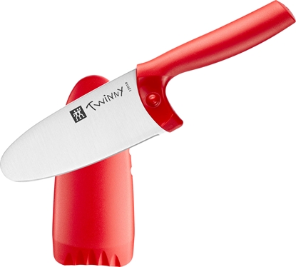 Изображение ZWILLING Twinny chef's knife 36550-101-0 10 cm red Cooking lessons for children