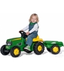 Picture of Bērnu traktors ar pedāļiem ar piekabi rollyKid John Deere (2,5-5 gadiem) 012190 Vācija