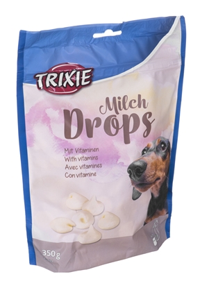 Изображение TRIXIE Milk Drops - dog treat - 350 g