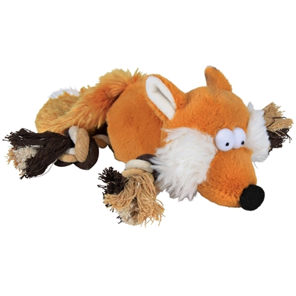 Picture of Trixie Fox Toy with Rope 34 cm 35919