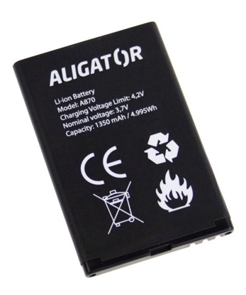 Picture of Aligator baterie A800/A850/A870/D920 Li-Ion bulk