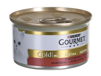 Attēls no GOURMET Gold Beef - wet cat food - 85g