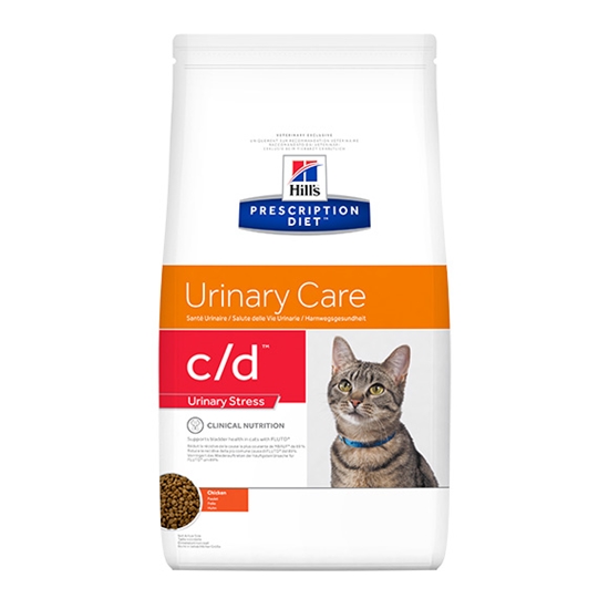 Picture of HILL'S PRESCRIPTION DIET Feline c/d Multicare Stress Dry cat food Chicken 8 kg