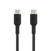 Picture of Belkin USB-C/USB-C Cable 1m coated, black CAB004bt1MBK