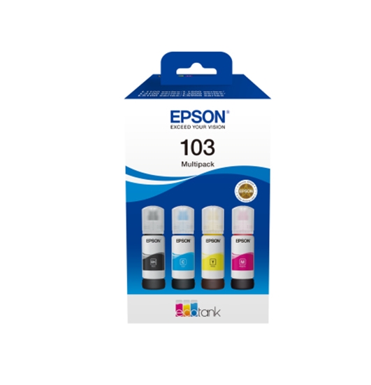 Picture of Epson C13T00S64A ink cartridge 4 pc(s) Original Black, Cyan, Magenta, Yellow
