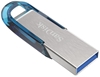 Picture of SanDisk Ultra Flair 64GB Blue/Silver