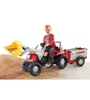 Изображение Traktors ar pedāļiem ar piekabi un kausi rollyFarmtrac Junior RT 811397 (3-8 gadiem) Vācija
