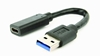 Picture of Gembird USB Male - USB Type C Female 0.1m Black