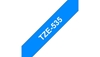 Picture of Brother labelling tape TZE-535 blue/white 12 mm