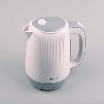 Attēls no Feel-Maestro MR042 white electric kettle 1.7 L Grey, White 2200 W