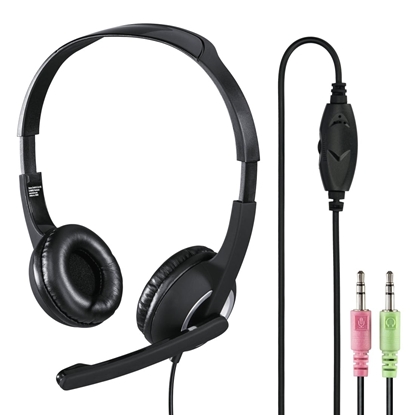 Изображение Hama Essential HS 300 Headset Wired Head-band Calls/Music Grey