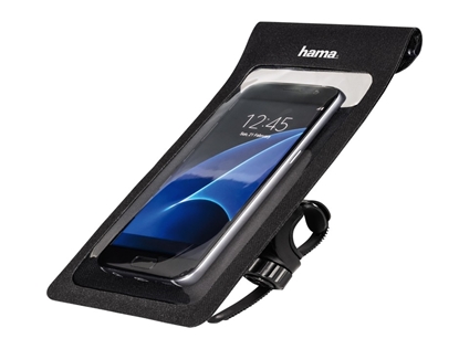 Изображение Hama Slim mobile phone case Pouch case Black, Transparent