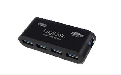 Attēls no HUB USB LogiLink 4x USB-A 3.0 (UA0170)