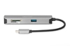 Picture of DIGITUS USB-C Dock,5-Port,4K/30Hz, HDMI/2xUSB-4/SD/MicroSD