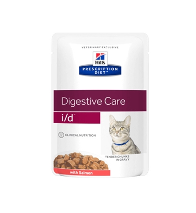Picture of HILL"S Prescription Diet Digestive Care i/d Feline with salmon - wet cat food - 85g