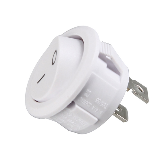 Picture of Slēdzis I-O apaļš balts