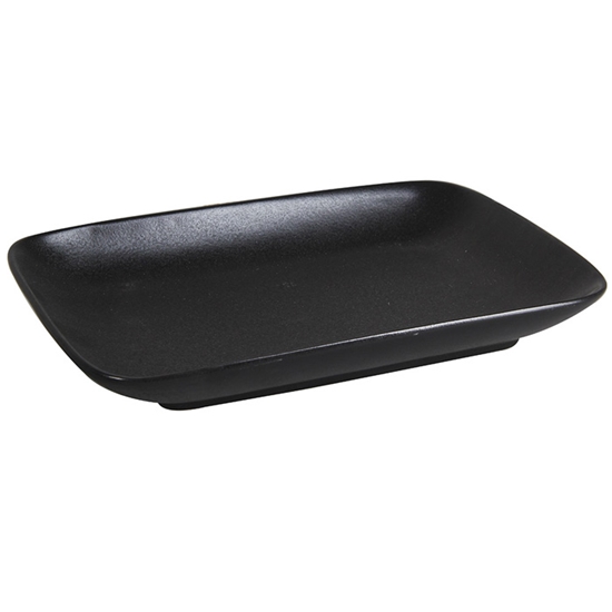 Picture of Šķīvis servēšanai Jap 27.5x13.5cm melns