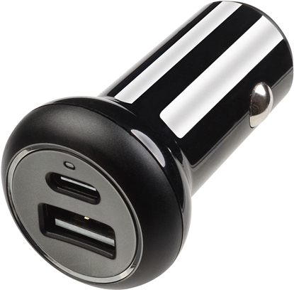 Изображение Vivanco car charger USB/USB-C 24W (62303)
