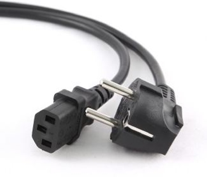 Attēls no Cablexpert | Power cord (C13), VDE approved | Black