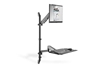 Picture of DIGITUS versatile standing- / sitting workdesk, wall mount