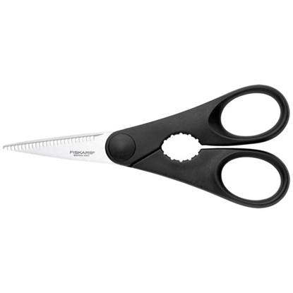 Изображение Fiskars Essential Kitchen Scissors with bottle opener 20cm