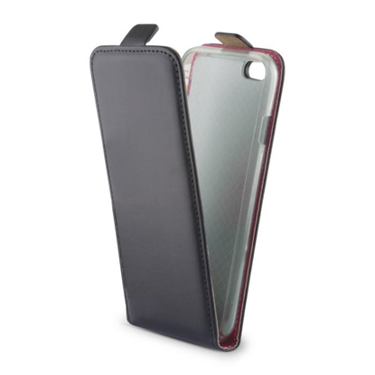 Attēls no GreenGo Sligo Case Vertical Flip Case For Samsung G925 Galaxy S6 Edge Black-Pink