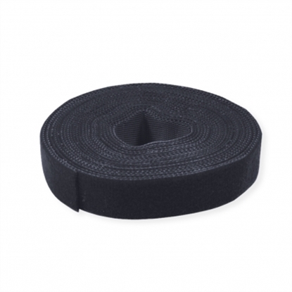 Attēls no VALUE Strap Cable Tie Roll, Width 10mm, black, 25 m