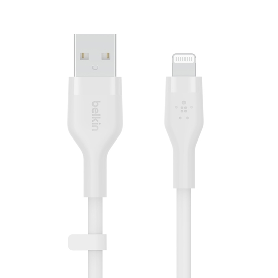 Picture of Belkin Flex Lightning/USB-A 2m mfi cert., white CAA008bt2MWH