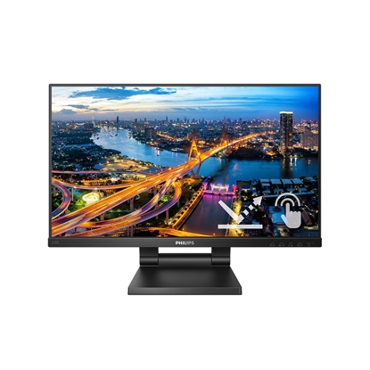 Attēls no Philips 242B1TC computer monitor 60.5 cm (23.8") 1920 x 1080 pixels Full HD LED Touchscreen Black