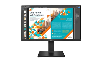 Attēls no LG 24QP550-B computer monitor 60.5 cm (23.8") 2560 x 1440 pixels Quad HD LED Black