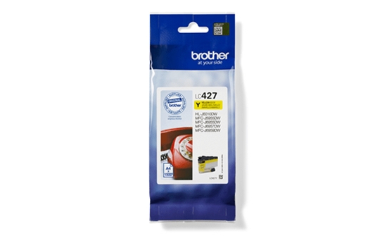 Picture of Brother LC427Y ink cartridge 1 pc(s) Original Yellow