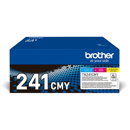 Attēls no Brother TN-241CMY toner cartridge 3 pc(s) Original Cyan, Magenta, Yellow
