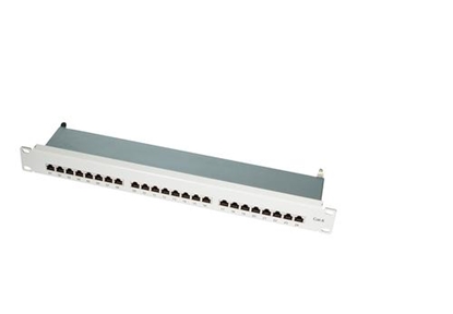 Picture of LogiLink Patch panel 19" 1U 24x RJ-45 Cat.6 Szary (NP0040A)