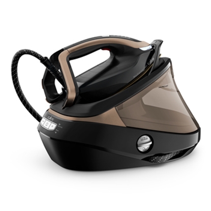 Изображение Tefal Pro Express Vision GV9820E0 steam ironing station 3000 W 1.1 L Durilium AirGlide Autoclean soleplate Black, Gold