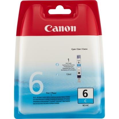 Изображение Canon BCI-6C Cyan Ink Cartridge