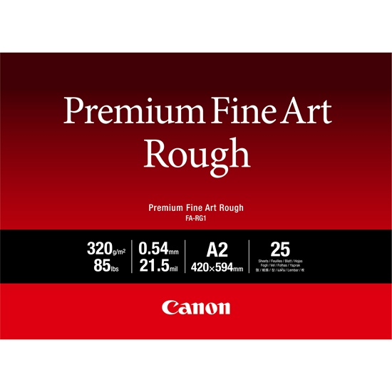 Изображение Canon FA-RG 1 Premium Fine Art Rough A 2, 25 Sheet, 320 g