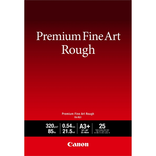 Picture of Canon FA-RG 1 Premium Fine Art Rough A 3+, 25 Sheet, 320 g