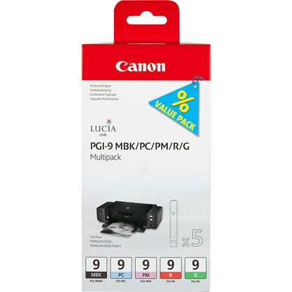 Attēls no Canon PGI-9 Multi Pack MBK/PC/PM/R/G